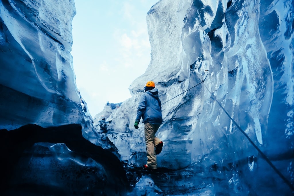 Iceland ice caves - Katla Ice Cave