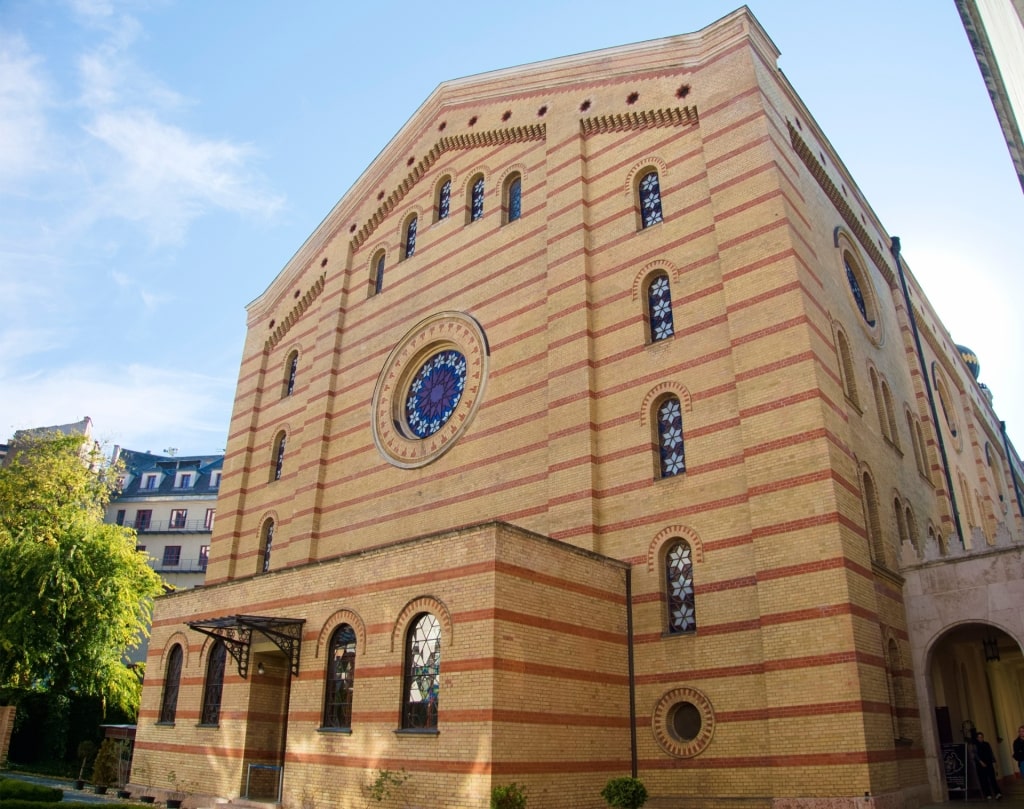 Exterior of Hungarian Jewish Museum and Archives