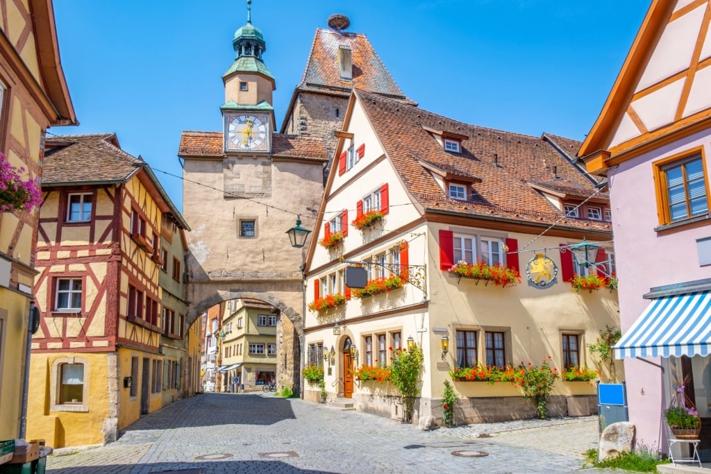 Rothenburg ob der Tauber, one of the best landmarks in Germany