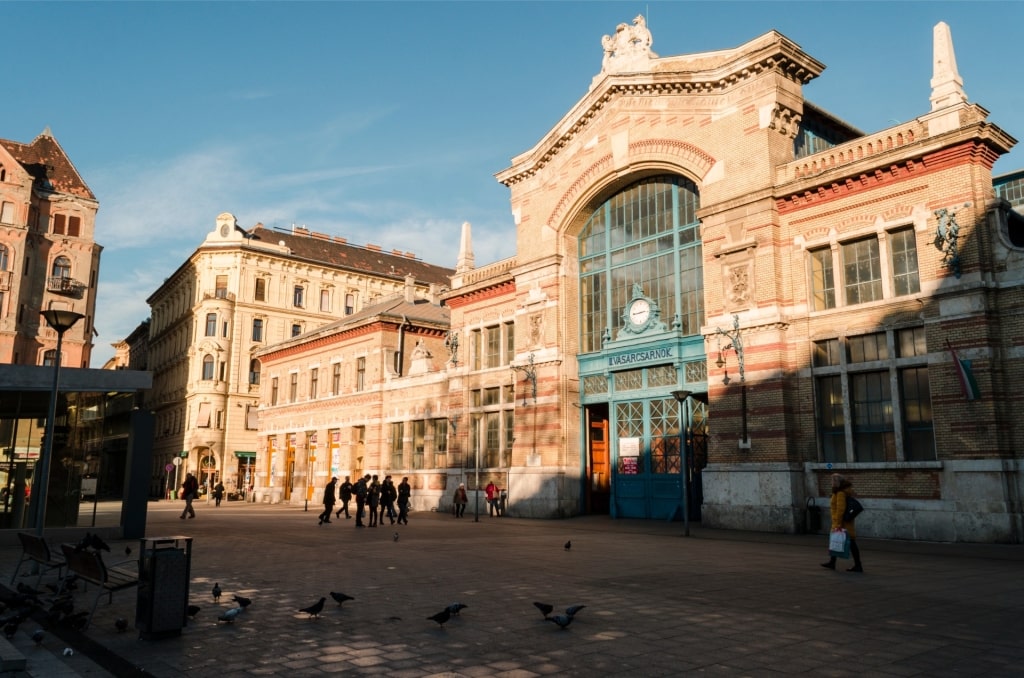 Rakoczi Square Market Hall, one of the best markets in Budapest