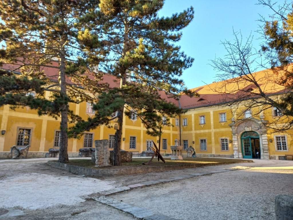 Exterior view of Kiscell Museum in Budapest