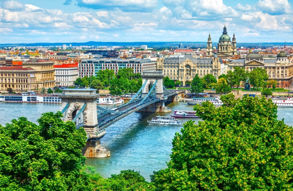 Scenic cityscape of Budapest, Hungary