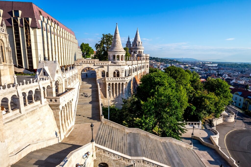 Fisherman’s Bastion, one of the best places to visit in Budapest