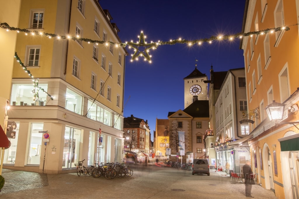 Regensburg's Christmas market - Old Town hall
