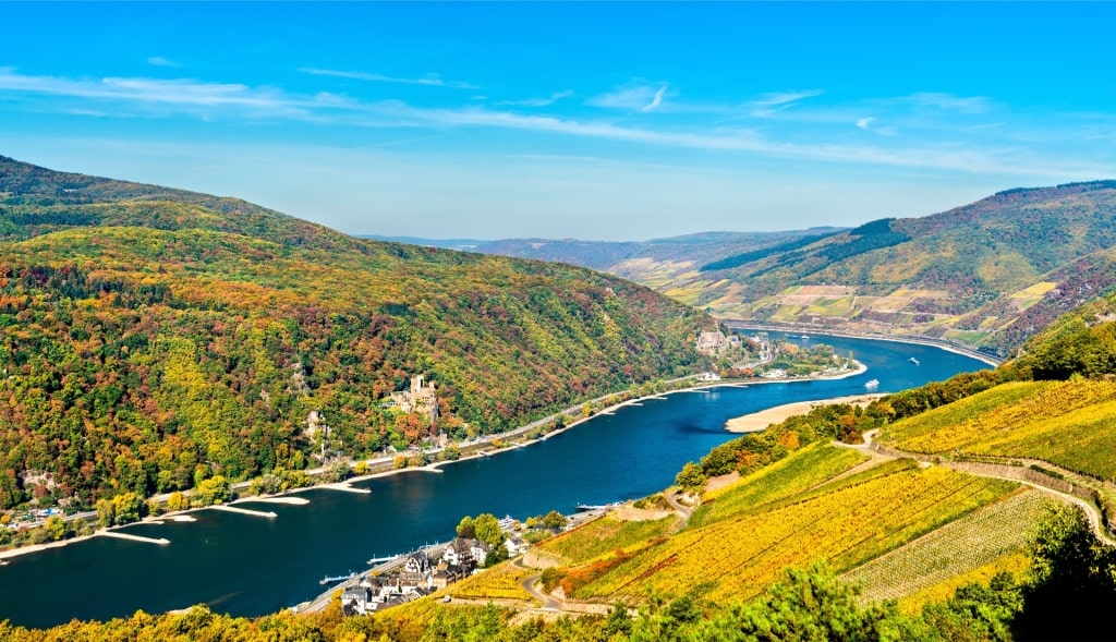 Rhine vs Danube River Cruise - Middle Rhine Valley