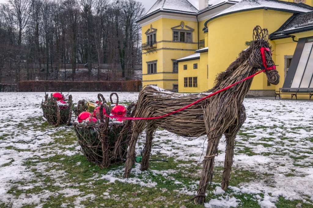 Christmas decoration at Hellbrunn Advent Magic
