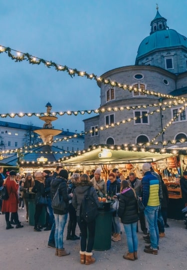 Salzburger Christkindlmarkt, one of Salzburg Christmas markets