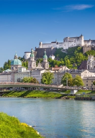 Salzburg vs Vienna - Salzburg skyline