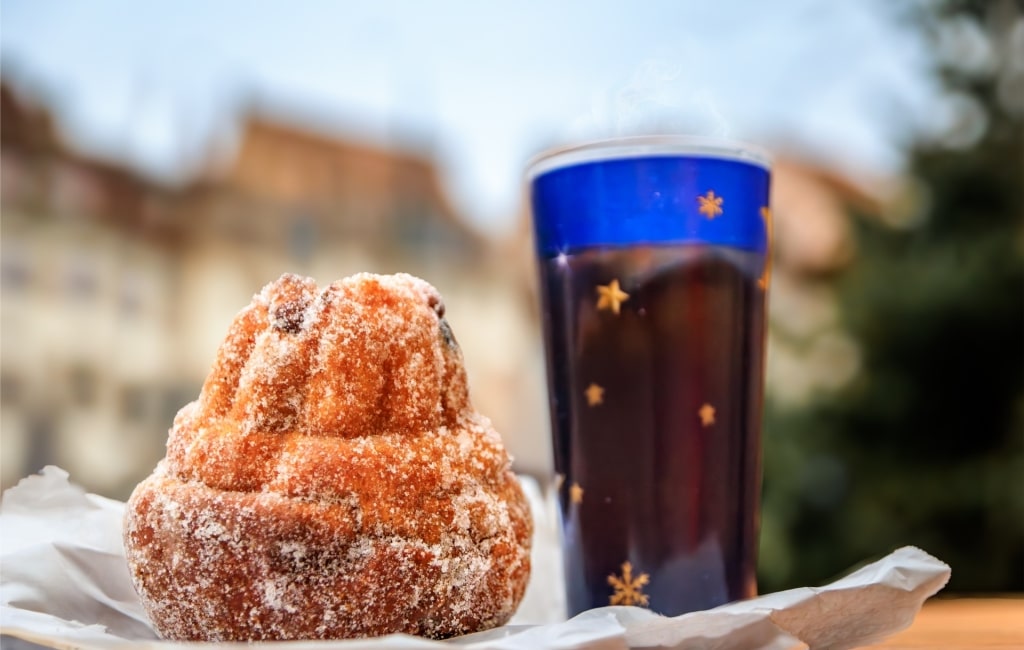 Tasty kougelhopf treat on a table