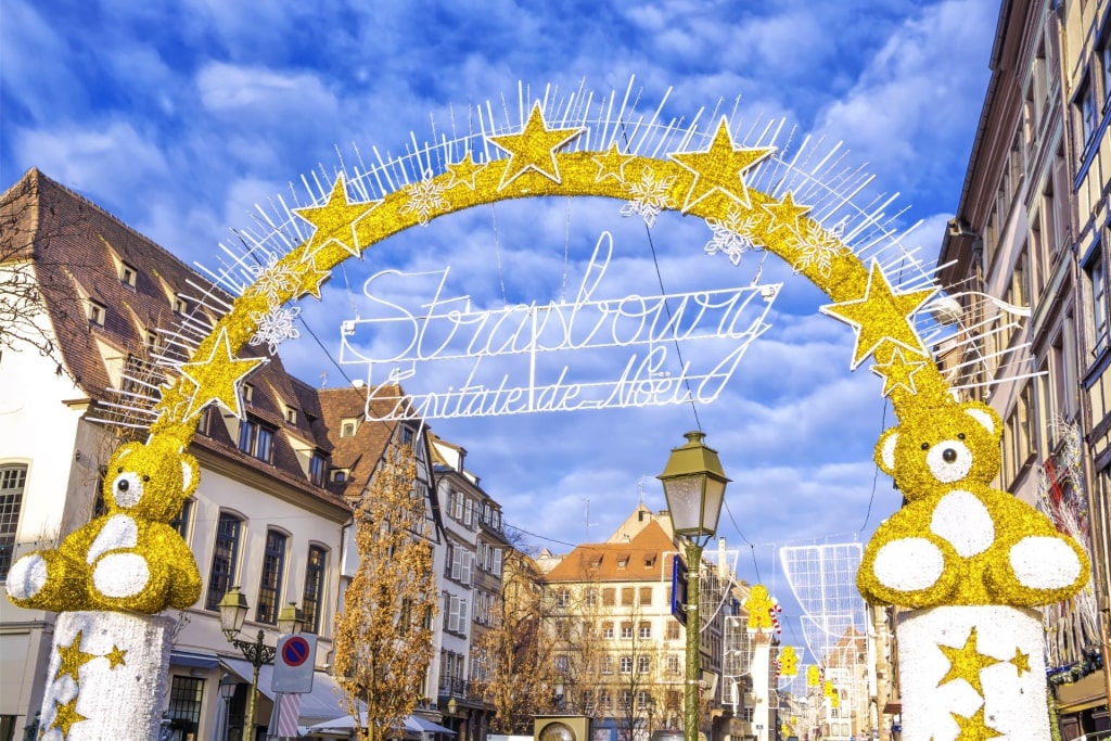 Entrance to the Christkindelsmärik