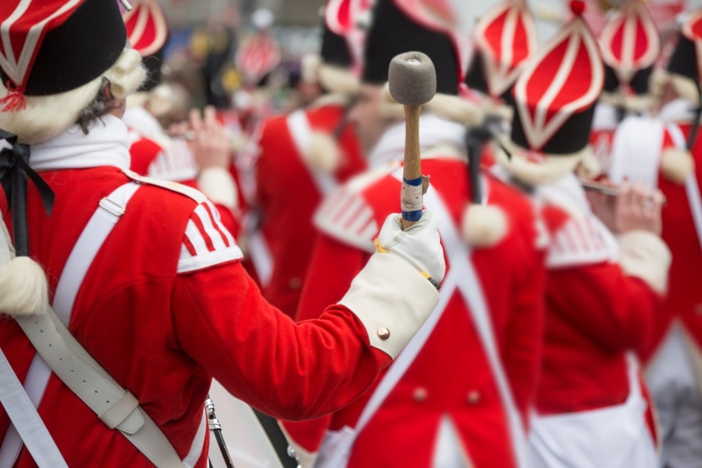 Parade during Carnival in Cologne