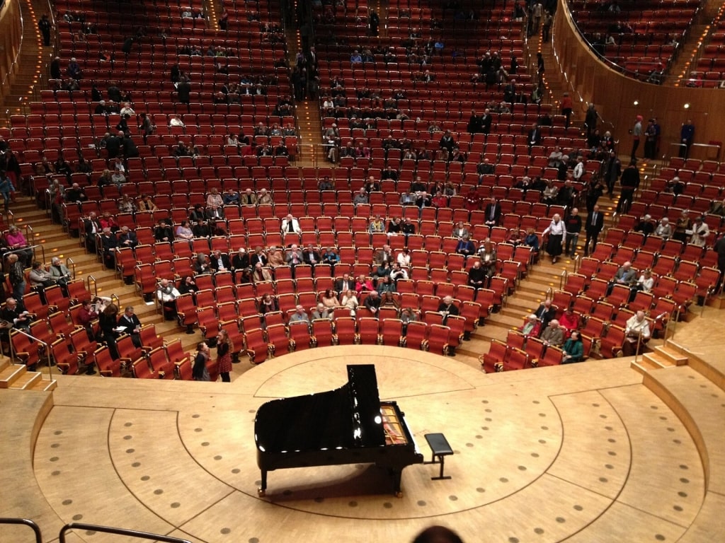 View inside Cologne Philharmonie
