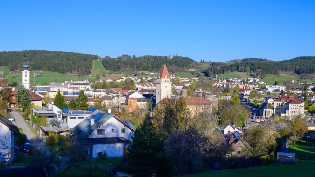 Quaint town of Freistadt