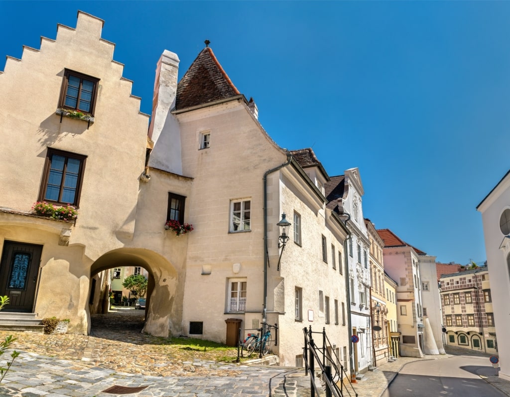 Street view of Old Town Krems