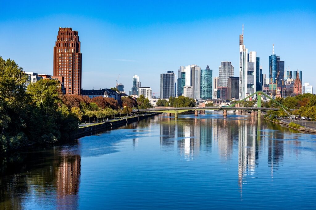 What is Frankfurt known for - Main River