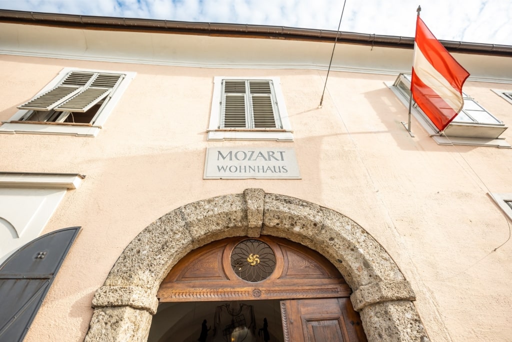 Exterior of Mozart Residence
