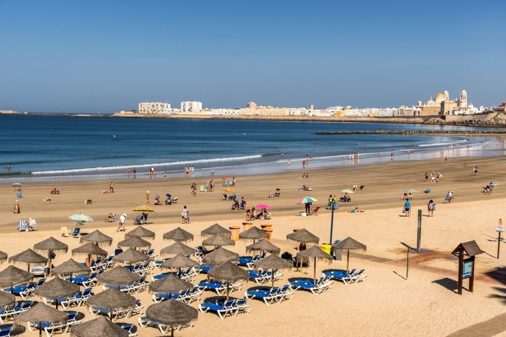 Playa de Santa María del Mar, one of the best Cádiz beaches