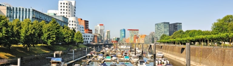 Cologne or Düsseldorf: Media Harbor, Düsseldorf