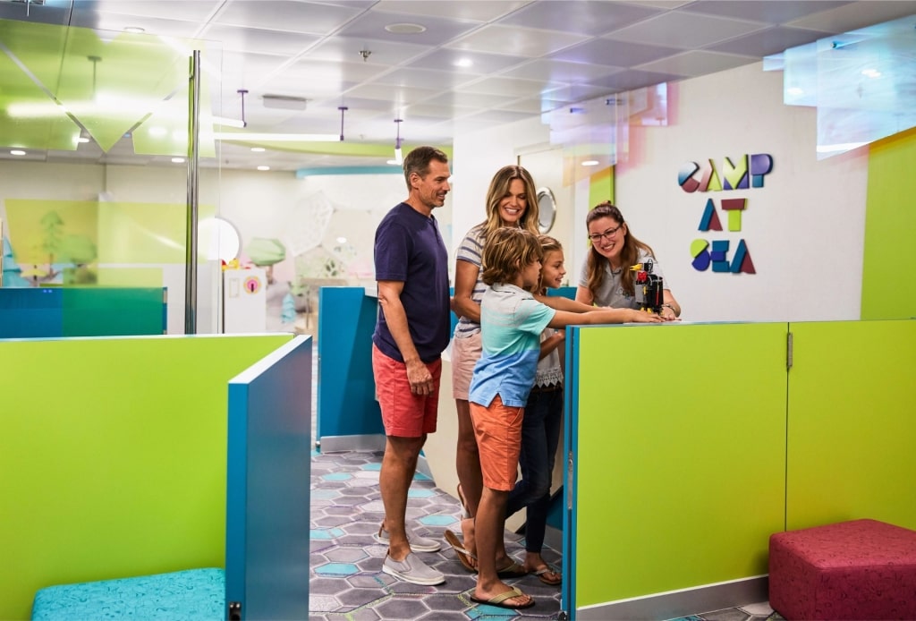 Cruise Ship Amenities - Camp at Sea program for kids on Celebrity Cruises