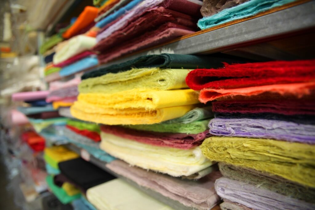 Handcrafted Hanji paper, traditional Korean mulberry paper material