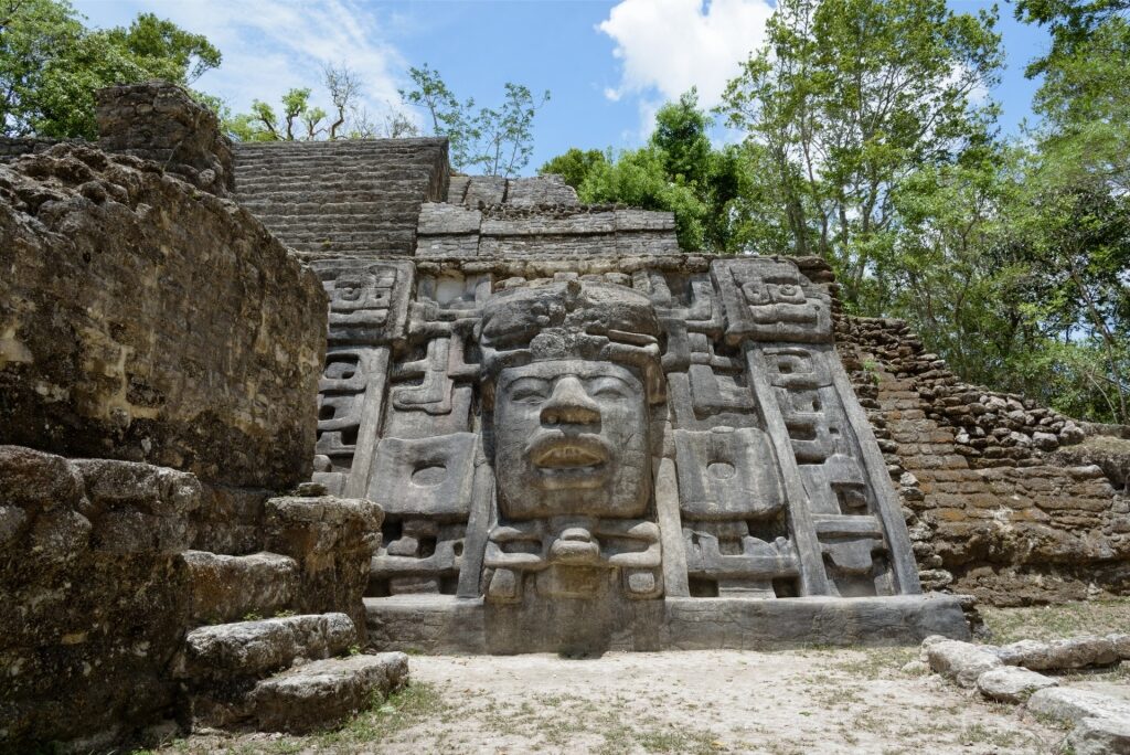 Lamanai, one of the most popular Mayan ruins in Belize