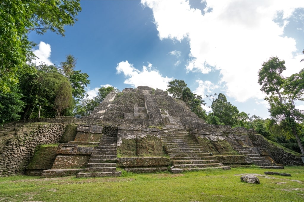 Lamanai, one of the most popular Mayan ruins in Belize