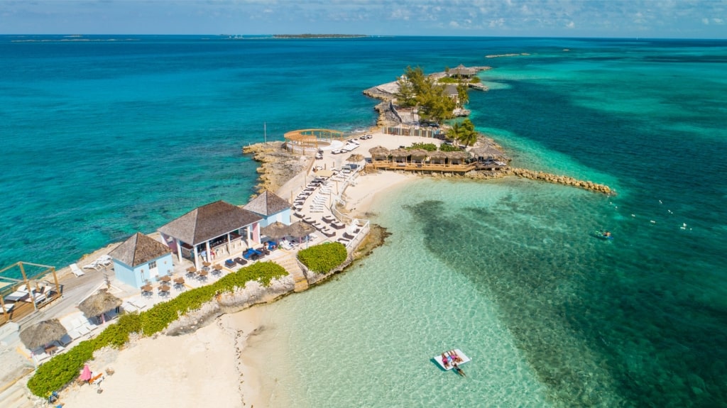 Pearl Island, one of relaxing vacation spots in the Bahamas