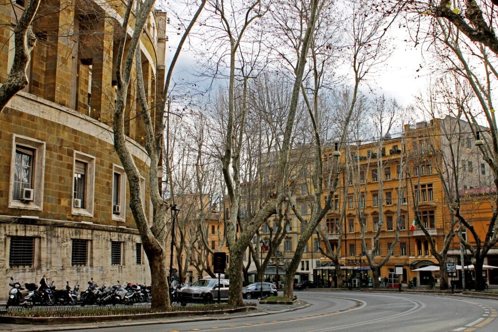 Street view of Via Veneto