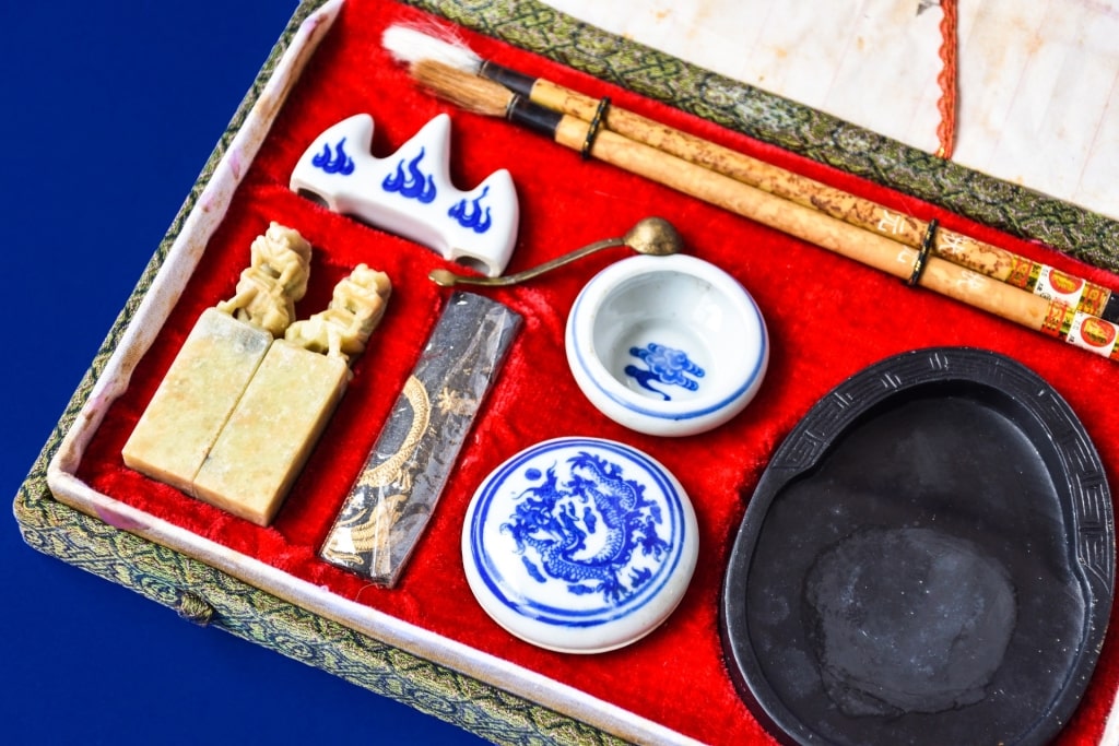 Calligraphy set, one of the of best Taiwan souvenirs
