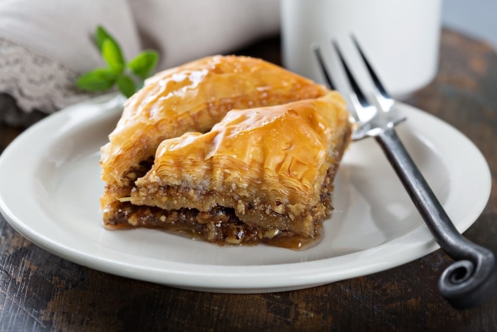 Traditional Greek food - Baklava