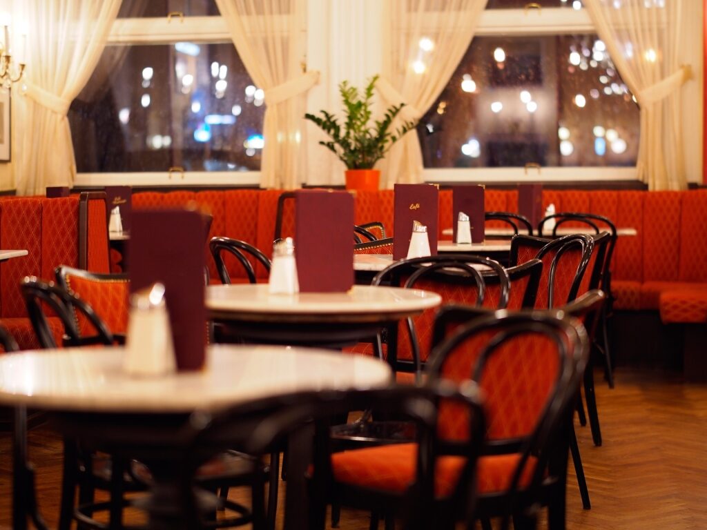 Interior of a Coffeehouse in Vienna