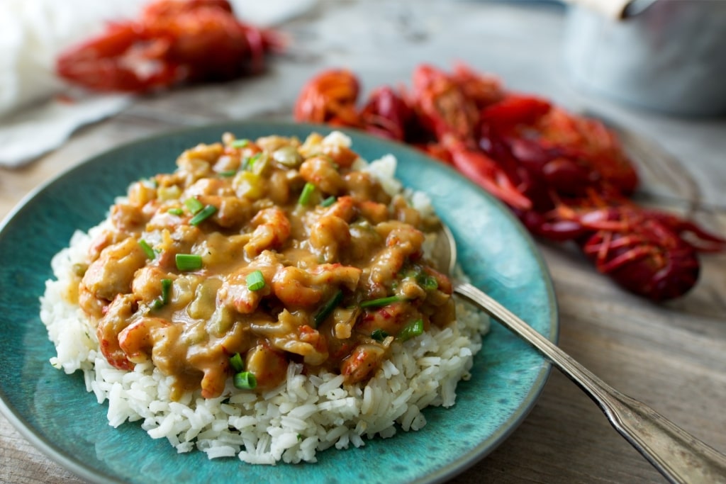 What to eat in New Orleans - Crawfish étouffée