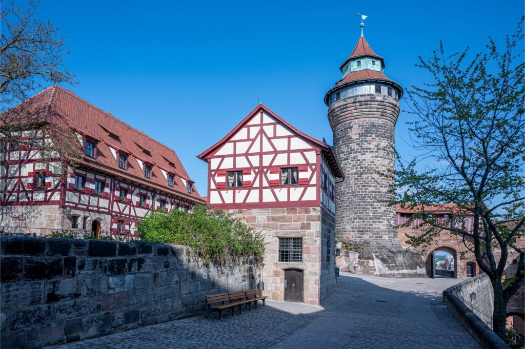 Scenic view of Imperial Castle in Nuremberg