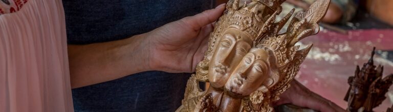 Wooden carving, one of the best Bali souvenirs