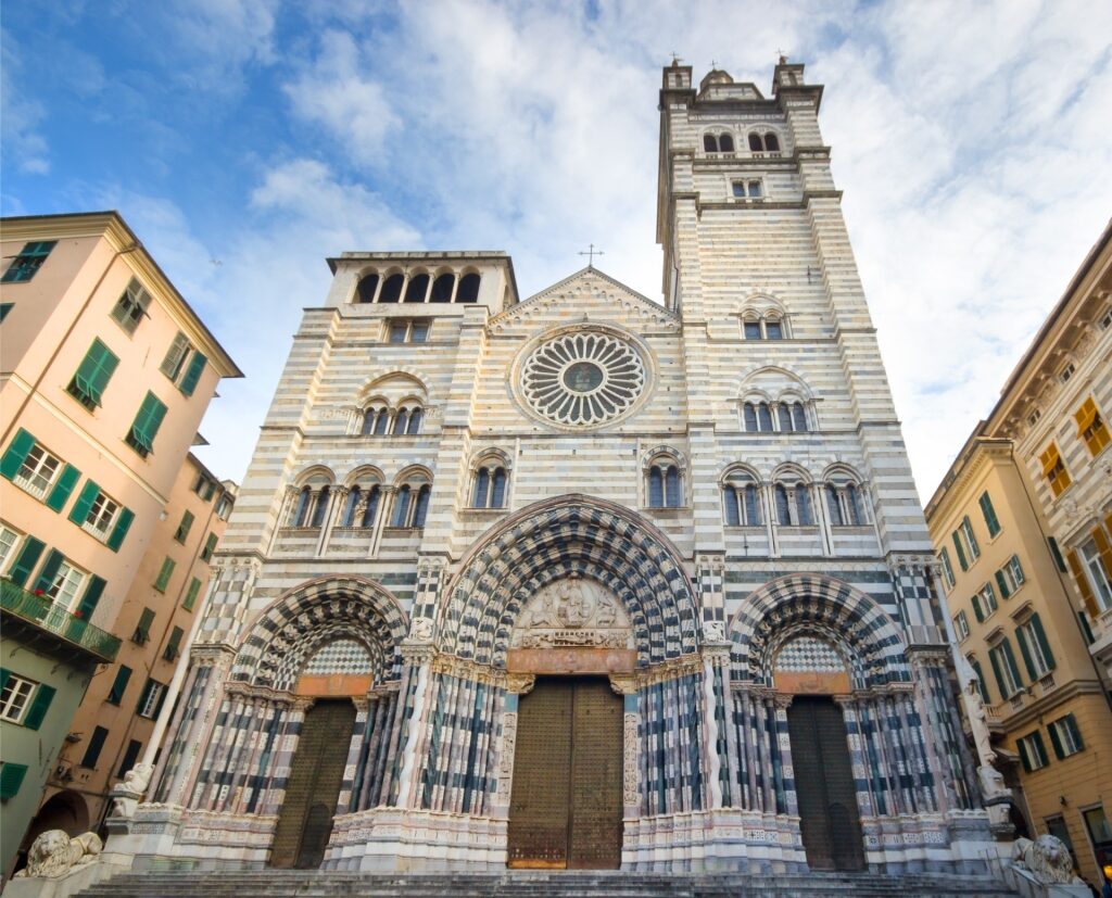 Cathedral of San Lorenzo, Genoa, one of the famous churches in Italy