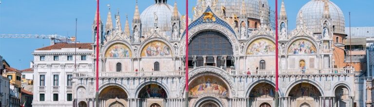 St. Mark's Basilica, Venice, one of the famous churches in Italy