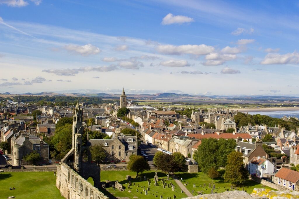 St. Andrews, one the most beautiful small towns in Scotland