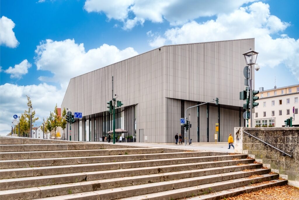 Exterior view of the Museum of Bavarian History in Regensburg