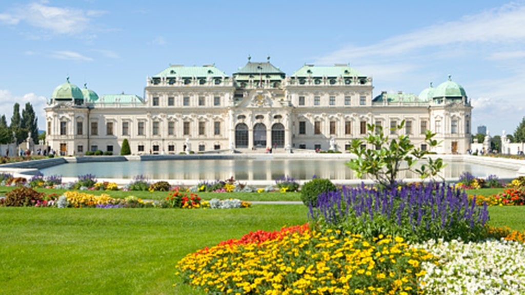 The magnificent Belvedere Palace