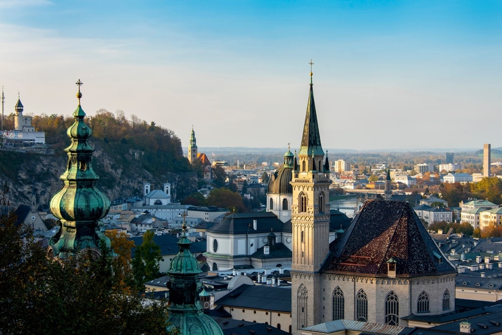 Altstadt (Old Town) in Salzburg, Austria