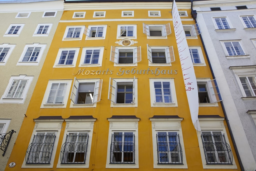 Mozarts Geburtshaus, Salzburg, Austria