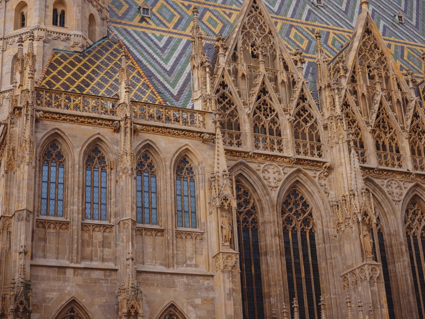 St. Stephen's Cathedral on Stephansplatz square is a national symbol of Austria and the city of Vienna