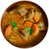 fufu and palm nut soup