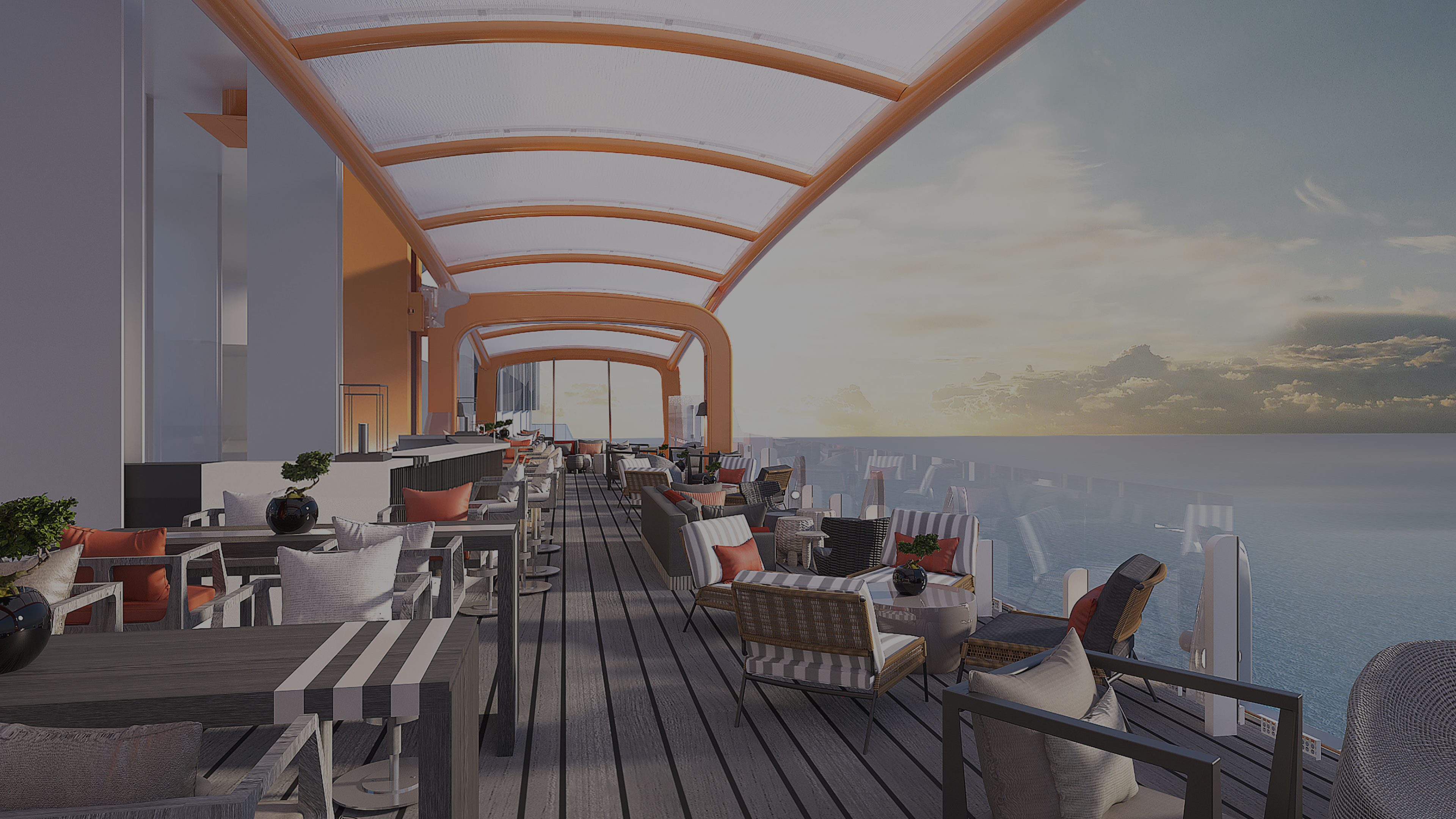 Magic Carpet Restaurant Seafood Cruise Ship Dining