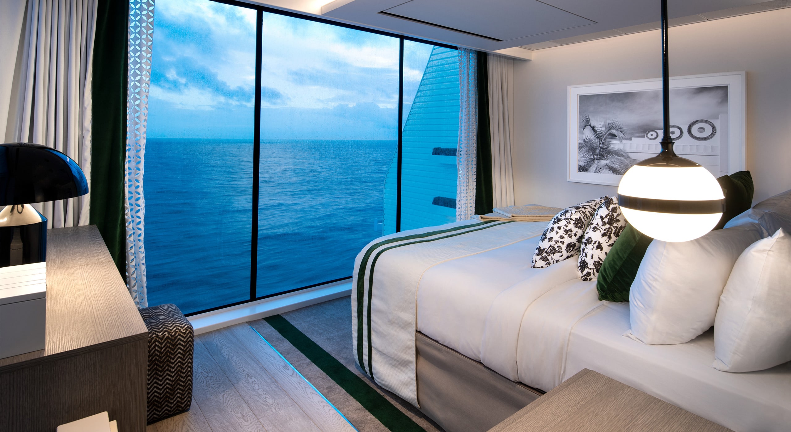 adjoining rooms on cruise ship