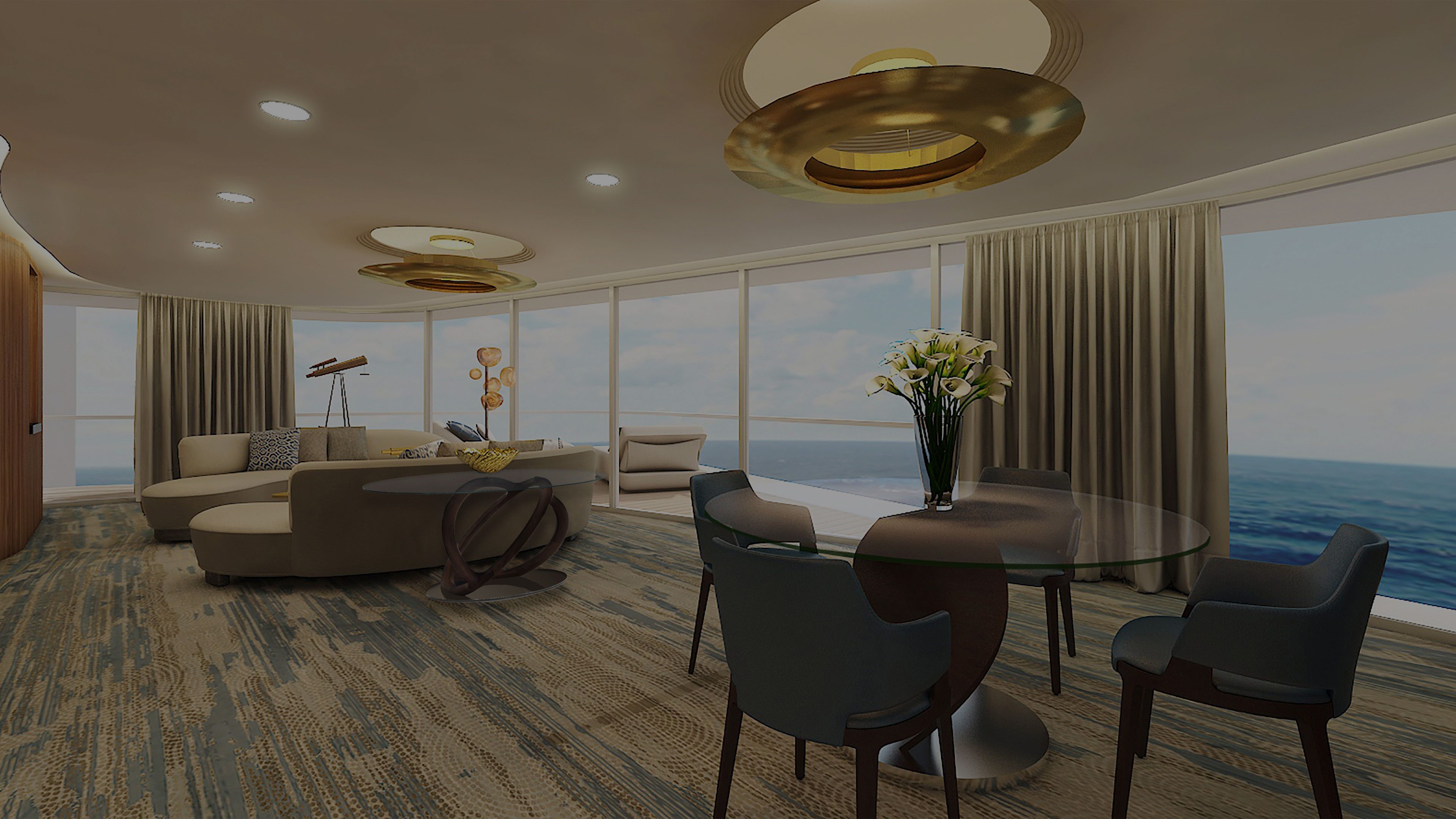 Celebrity Flora Penthouse Suite - Cruise Ship Suite on Celebrity Cruises