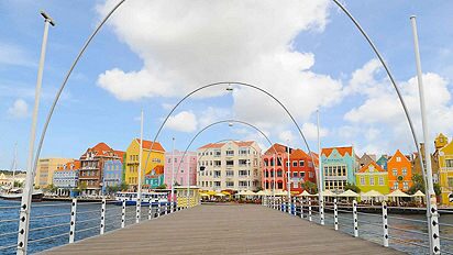 Colorful houses at Willemstad